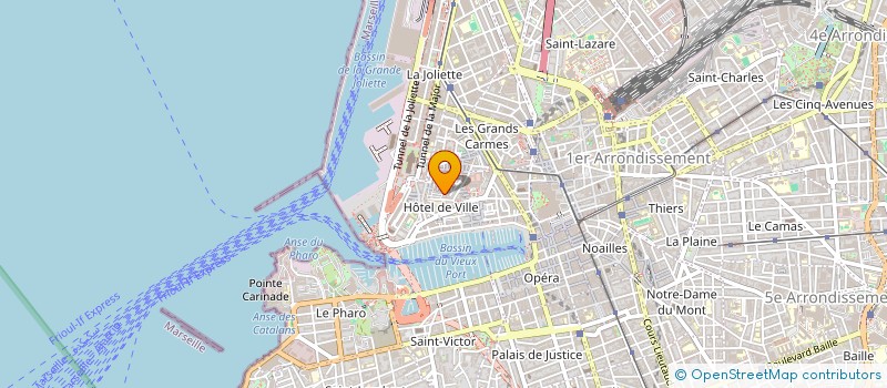 localisation de l'entreprise ASS COMETH à MARSEILLE