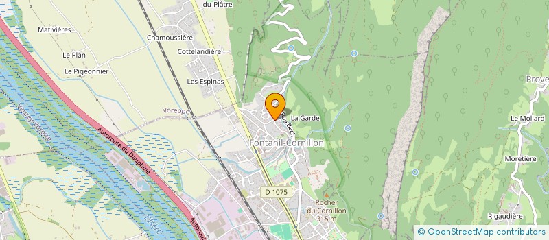 localisation de l'entreprise ASS COMITE ANIMAT.COMM FONTANIL CORNILLO  FONTANIL-CORNILLON