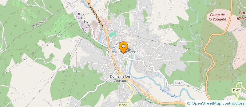localisation de l'entreprise ASS COMITE D ANIMAT RECREAT CULTUR TRANS à TRANS-EN-PROVENCE