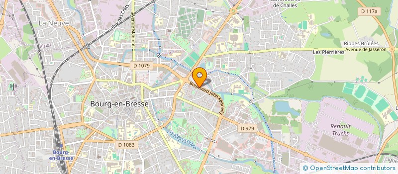 localisation de l'entreprise ASS COMITE D'ETS CASINO à BOURG-EN-BRESSE