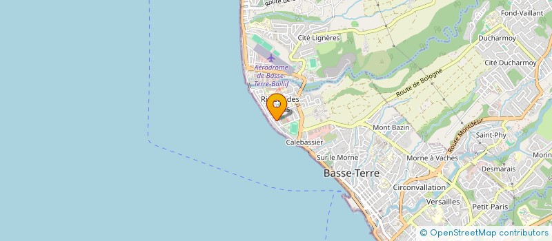 localisation de l'entreprise ASS COMITE D'ORGANISATION DE MARACANA à BASSE-TERRE