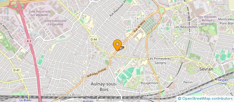 localisation de l'entreprise ASS COMITE DE DEFENSE COMMERCANTS MARCHE à AULNAY SOUS BOIS