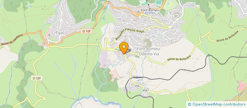 localisation de l'entreprise ASS COMITE DE FETES ET ANIMATIONS  FONT-ROMEU-ODEILLO-VIA