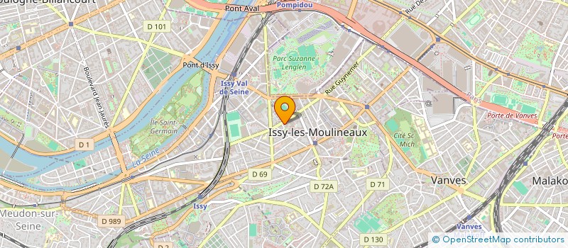 localisation de l'entreprise ASS COMITE DE JUMELAGE - à ISSY-LES-MOULINEAUX
