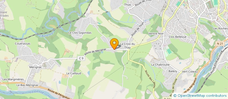 localisation de l'entreprise ASS COMITE DE SOUTIEN DE LA J A ISLE à ISLE