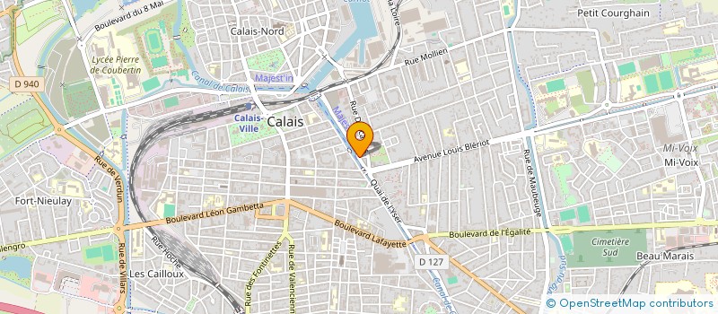 localisation de l'entreprise ASS COMITE DENTENTE DES SOCIETES PATRIOTIQUES DU CALAISIS à CALAIS