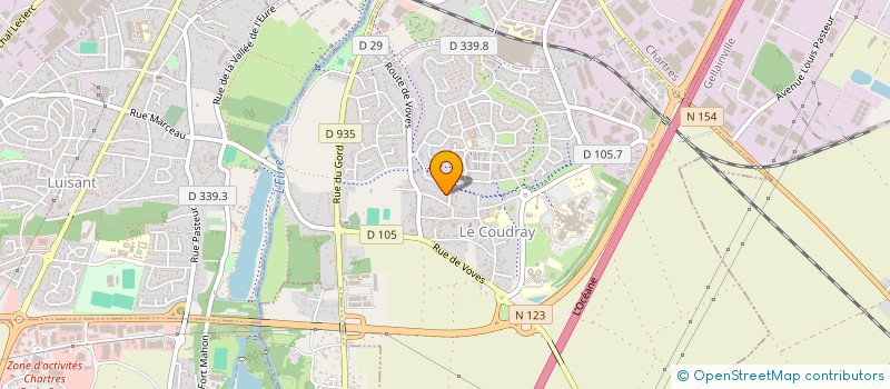 localisation de l'entreprise ASS COMITE DEP ARCHERS EURE ET LOIR à MIGNIERES