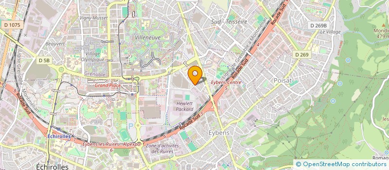 localisation de l'entreprise ASS COMITE DEPARTEMENTAL DE BOXE ANGLAI à EYBENS