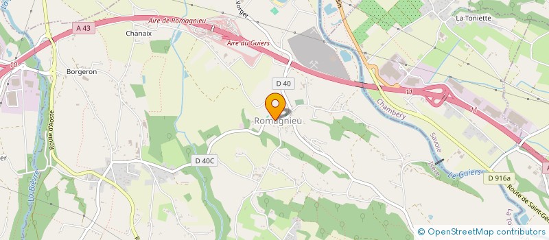 localisation de l'entreprise ASS  COMITE DES FETES  SAINT JEAN D'AVELANNE