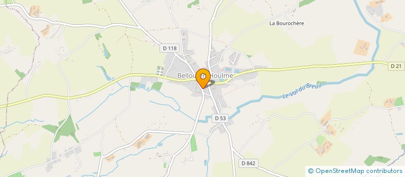 localisation de l'entreprise ASS COMITE DES FETES à LA COULONCHE