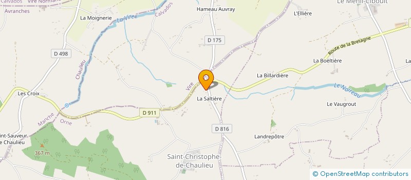 localisation de l'entreprise ASS COMITE DES FETES à SAINT-CHRISTOPHE-DE-CHAULIEU