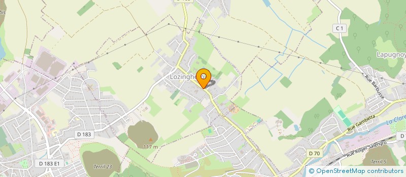 localisation de l'entreprise ASS COMITE DES FETES DE LOZINGHEM  LOZINGHEM