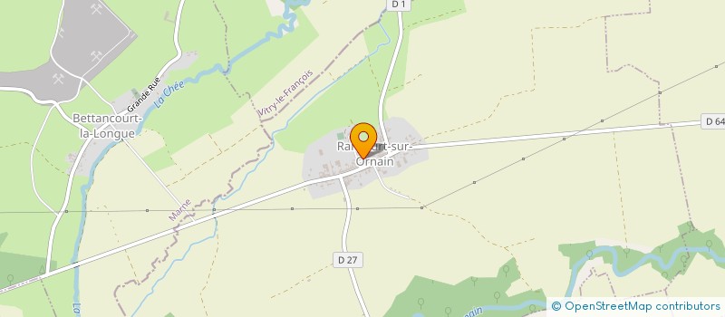 localisation de l'entreprise ASS COMITE DES FETES DE RANCOURT SUR ORNAIN à RANCOURT-SUR-ORNAIN