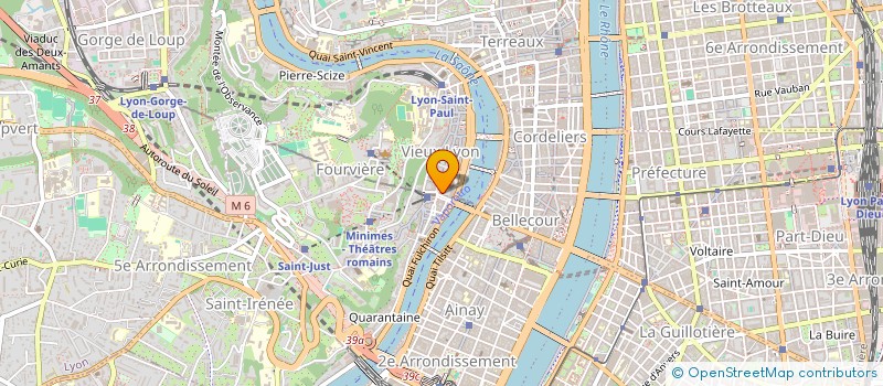 localisation de l'entreprise ASS COMITE DIOCESAIN ENS CATHOLIQUE à LYON