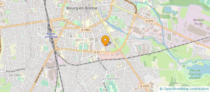 localisation de l'entreprise ASS COMITE ENTREPRISE ADAPA à BOURG-EN-BRESSE