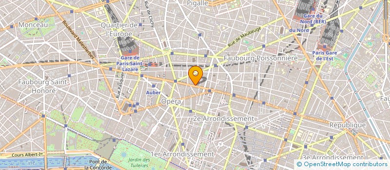 localisation de l'entreprise ASS  COMITE ENTREPRISE DE L HOT AMBASSAD  PARIS