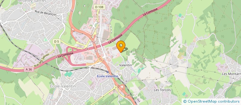 localisation de l'entreprise ASS COMITE ETHIQUE CTRE PREVENT VALENTIN à ECOLE-VALENTIN