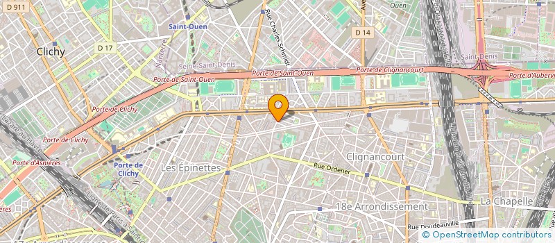 localisation de l'entreprise ASS  COMITE ETHIQUE EVAL GERONTOLOGIQUE  PARIS