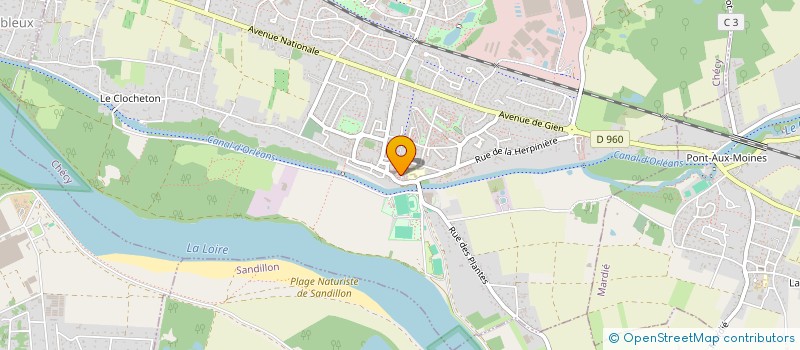 localisation de l'entreprise ASS COMITE JUMELAGE CHECY - ILVESHEIM à CHECY