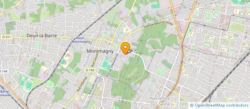 localisation de l'entreprise ASS COMITE ORGANISAT BROCANTE PRINTEMPS  MONTMAGNY