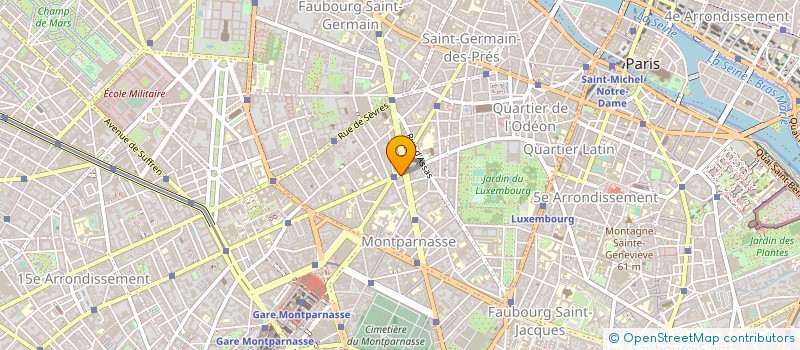 localisation de l'entreprise ASS COMITE ORTHODOXE AMITIES  PARIS