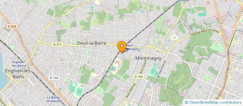 localisation de l'entreprise ASS COMITE QUARTIER ADER GUYNEMER LEVRIE  MONTMAGNY