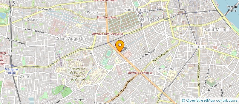 localisation de l'entreprise ASS COMITE TRAIN TRANSPORT DE BORDEAUX à BORDEAUX