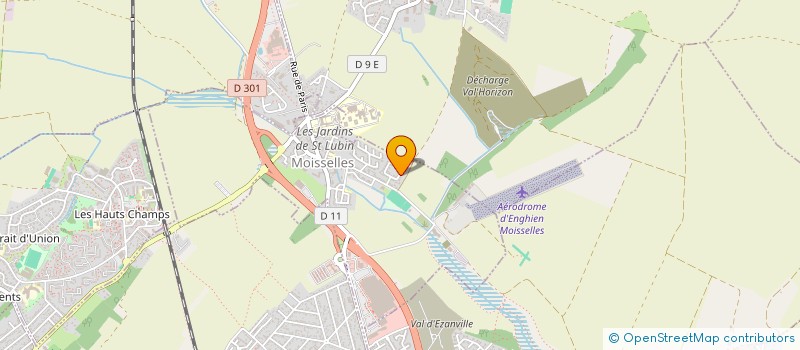 localisation de l'entreprise ASS COMITE VAL D'OISIEN DES ECHECS à MOISSELLES