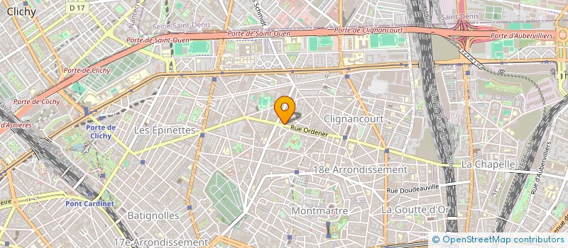 localisation de l'entreprise ASS COMM DS 18 DU CENT NAIS GL DE GAULL à PARIS