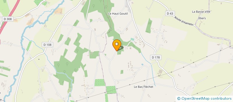 localisation de l'entreprise ASS  COMMENT CA VIT LES HOMMES  SAINT-AUBIN-DE-TERREGATTE