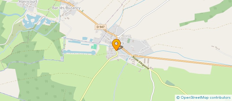 localisation de l'entreprise ASS COMMERCANTS & ARTISANS BUZANCEENS  BUZANCY