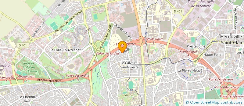 localisation de l'entreprise ASS COMMERCANTS ARTISANS ETRANGERS à CAEN