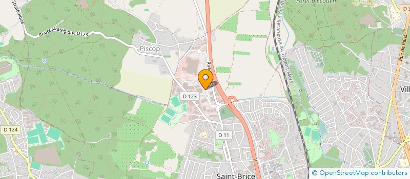 localisation de l'entreprise ASS COMMERCANTS CTRE COMMER CONTINENT à SAINT-BRICE-SOUS-FORET