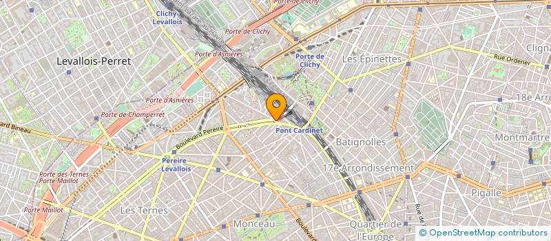 localisation de l'entreprise ASS COMMERCIAUX DU SERNAN  PARIS