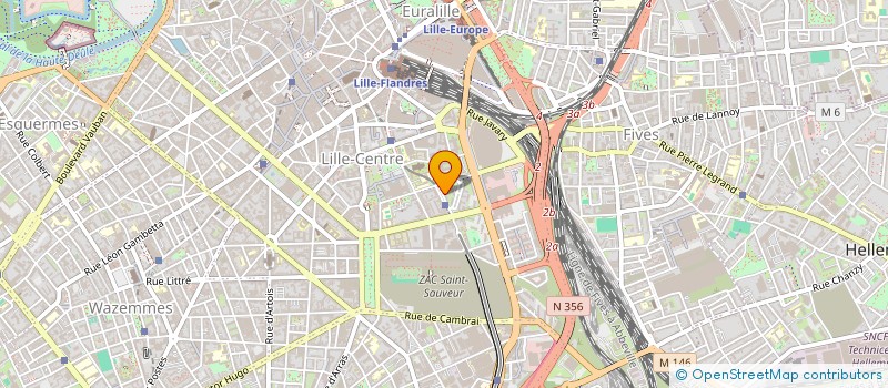 localisation de l'entreprise ASS COMMISSARIAT CENTRAL AMICALE INSPEC à LILLE