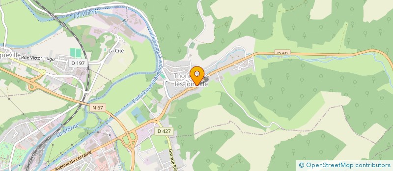 localisation de l'entreprise ASS COMMUN CHASSE AGREEE THONNANCE LES JOINVILLE à THONNANCE-LES-JOINVILLE