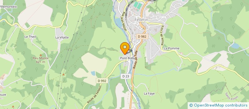localisation de l'entreprise ASS COMMUNALE CHASSE AGREEE CROZE à CROZE