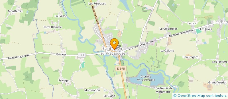 localisation de l'entreprise ASS COMMUNALE CHASSE AGREEE DE COURTES  COURTES