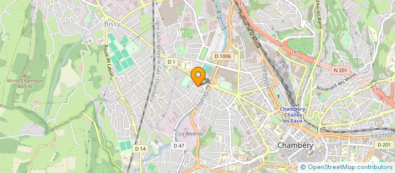 localisation de l'entreprise ASS COMMUNALE CHASSE ST CASSIN  SAINT-CASSIN