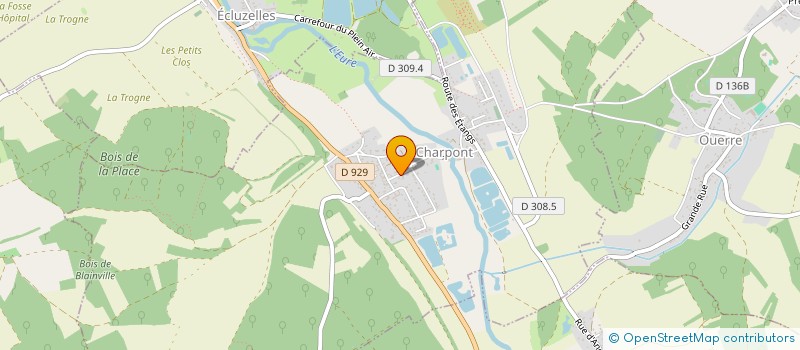localisation de l'entreprise ASS COMMUNALE DE CHASSE à CHARPONT