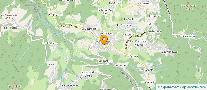 localisation de l'entreprise ASS COMMUNALES CHASSE AGREEE DE REVEL  REVEL