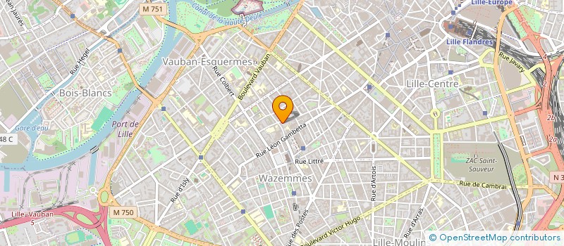 localisation de l'entreprise ASS COMMUNAUTE CHINOISE NORD LA FRANCE à LILLE