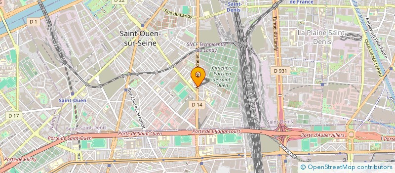 localisation de l'entreprise ASS COMMUNAUTE CULTURELLE ORTHODOXE à SAINT-OUEN-SUR-SEINE