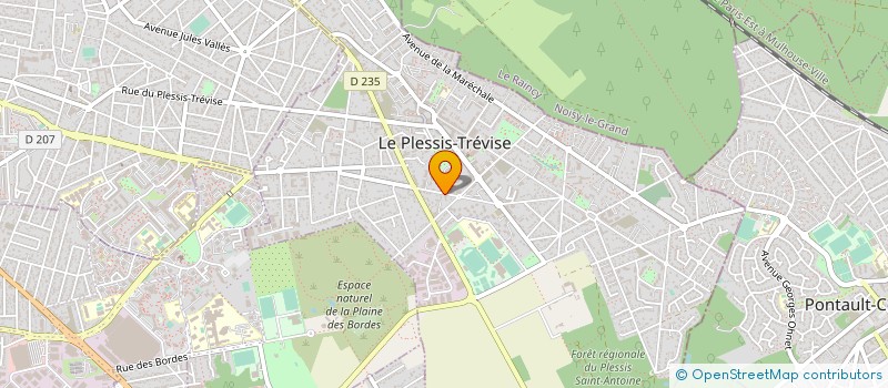 localisation de l'entreprise ASS COMMUNAUTE DE NAZZARETH à LE PLESSIS-TREVISE