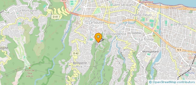 localisation de l'entreprise ASS COMMUNAUTE DES MONIALES DOMINICAINE à SAINT-DENIS