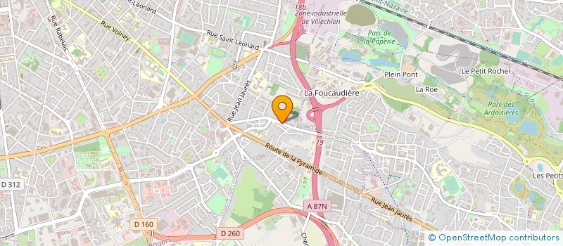localisation de l'entreprise ASS COMMUNAUTE LES PLAINES SERVANTES à ANGERS