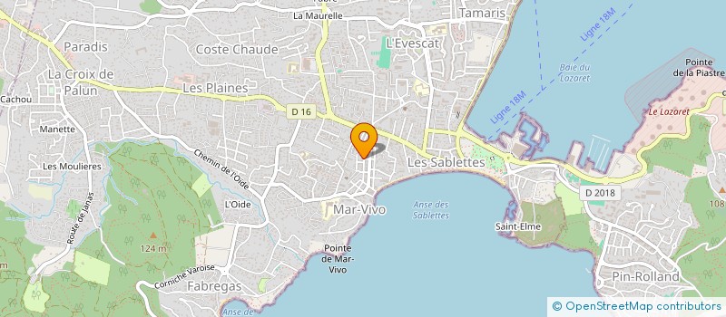 localisation de l'entreprise ASS COMMUNAUTE MARISTE DE MARVIVO à LA SEYNE SUR MER
