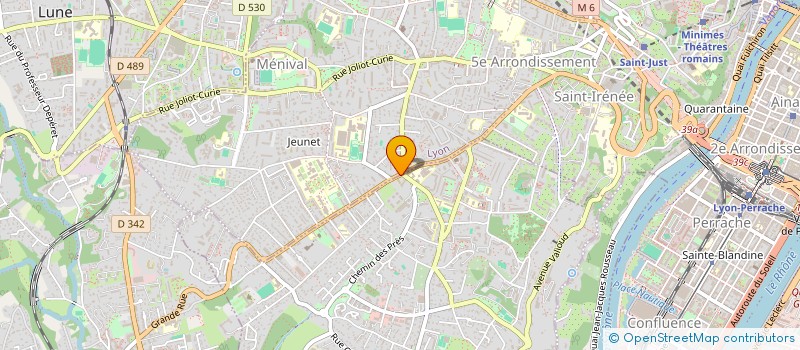 localisation de l'entreprise ASS COMMUNAUTE NOTRE DAME SALETTE à SAINTE-FOY-LES-LYON