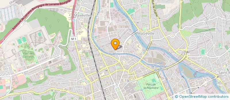 localisation de l'entreprise ASS COMMUNICAT CREATIVE OUVERT RELATION  NANCY