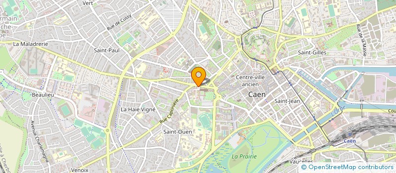 localisation de l'entreprise ASS COMMUNICAT LOIS CONS MATRIMONIAL à CAEN
